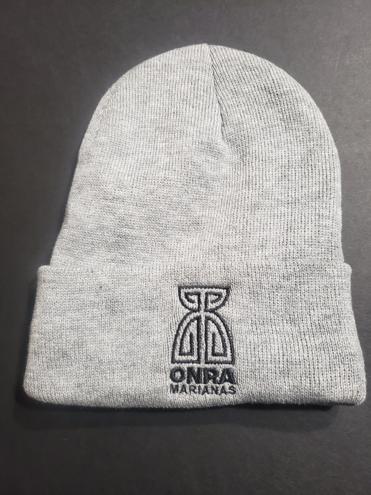Beanie Gray Black Latte