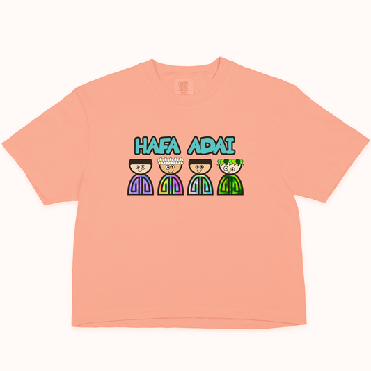 Hafa Adai Latte Kids - Crop Top